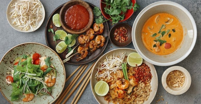 غذاهای تایلند