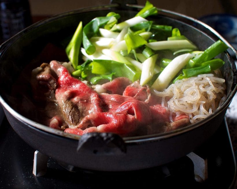 غذای ژاپنی - سوکیاکی