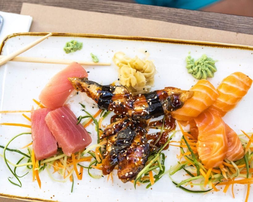 غذای ژاپنی - ساشیمی