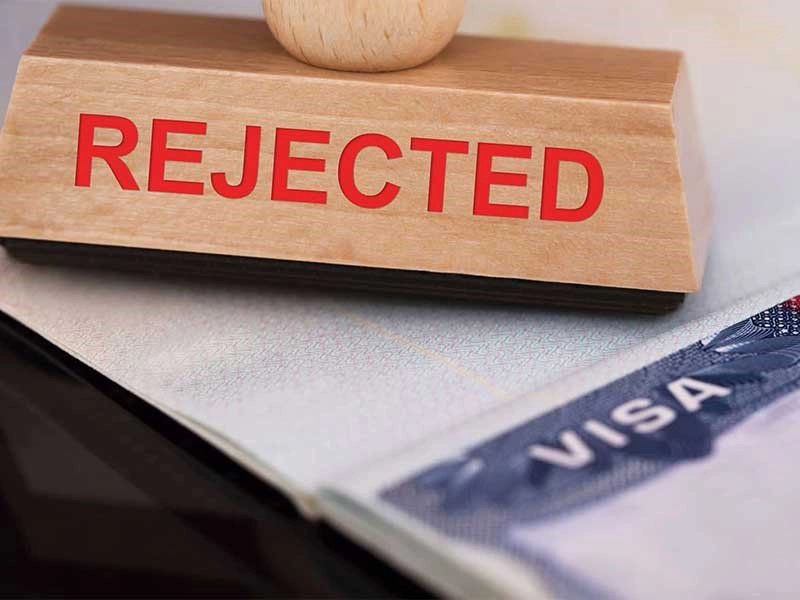 ریجکت شدن ویزا