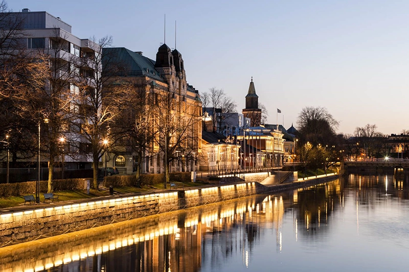 شهر تورکو در فنلاند