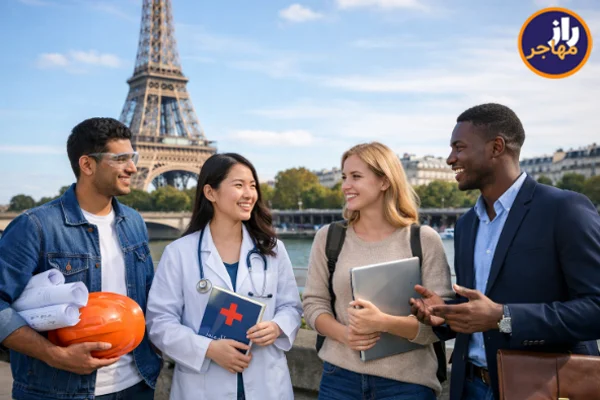  بهترین رشته ها برای مهاجرت به فرانسه